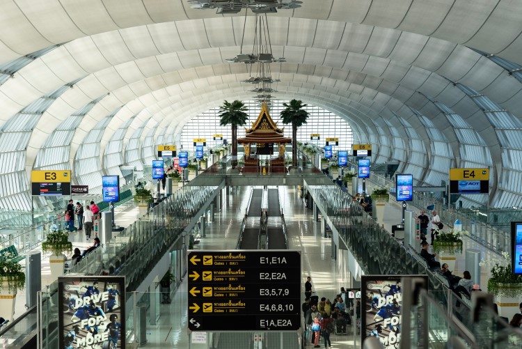 aéroport bangokok thailande pradidpong